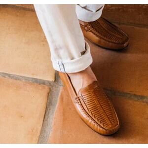 Blake McKayMen's Tucson Woven Slip-On Driving Moccasin Loafer Shoes Size 12